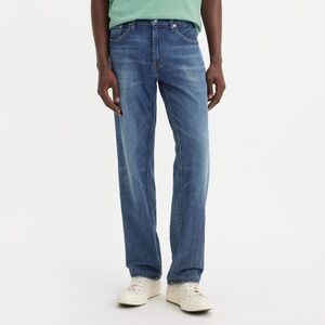 Levi's 40x32 559 medium distressed fade wash blue jeans men's 40 waist 32 length